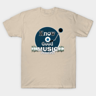 Know Good Music Podcast Blue Speckle T-Shirt