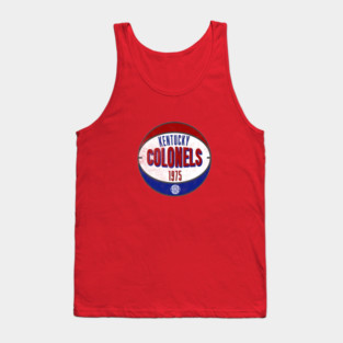 Classic Kentucky Colonels ABA Basketball Champs 1975 Tank Top