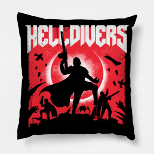 Helldivers 2 Retro Pillow
