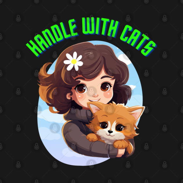 Handle With Cats In Love by Urbanprint