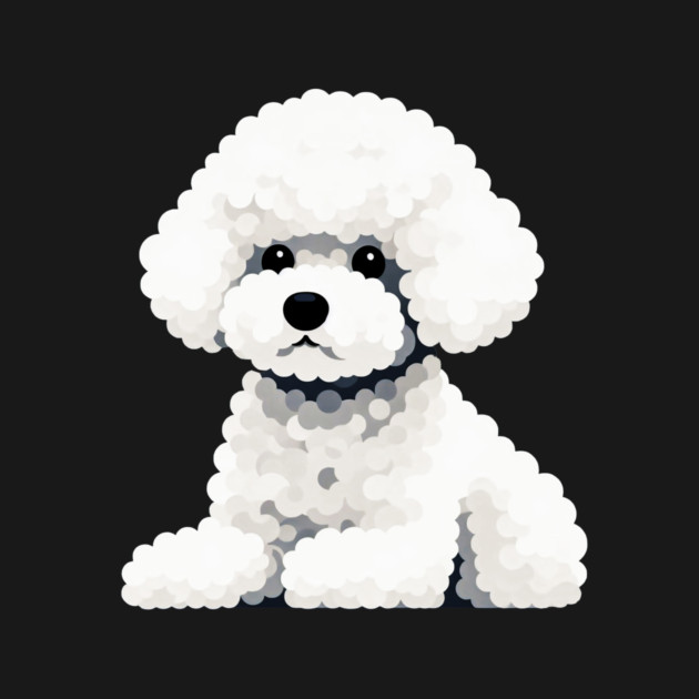 Bichon Frise dog by CreativeSage