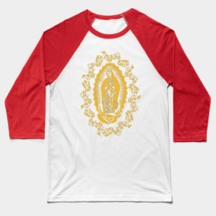 Our Lady of Guadalupe Baseball T-Shirt