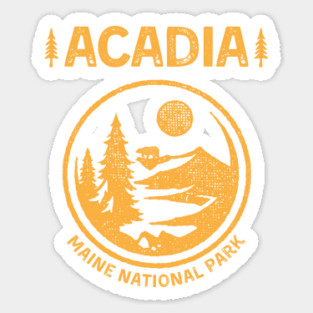 Acadia National Park Sticker