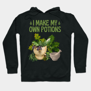 I make my own Potions Herbal Medicine Hoodie