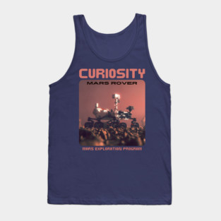 Curiosity Mars Rover Tank Top