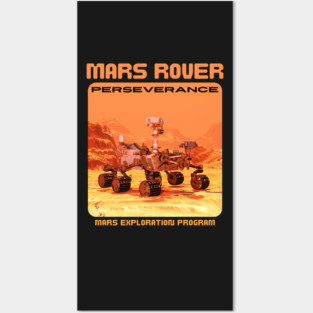 Perseverance Mars Rover Posters and Art