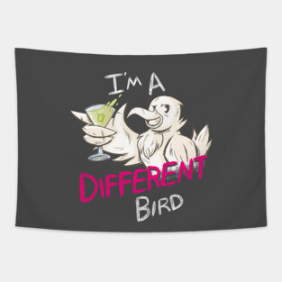 I'm A Different Bird Tapestry