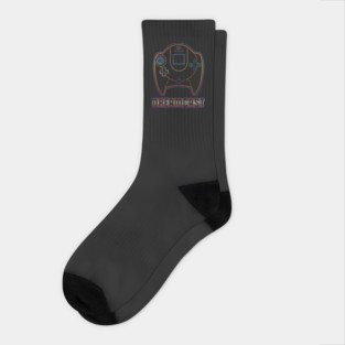 Neon Dreamcast Controller Socks