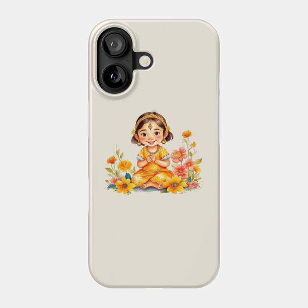 Gudi Padwa Cute Girl Phone Case by HolidayBug
