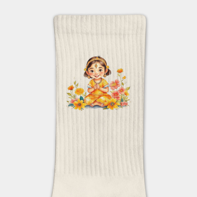 Gudi Padwa Cute Girl by HolidayBug