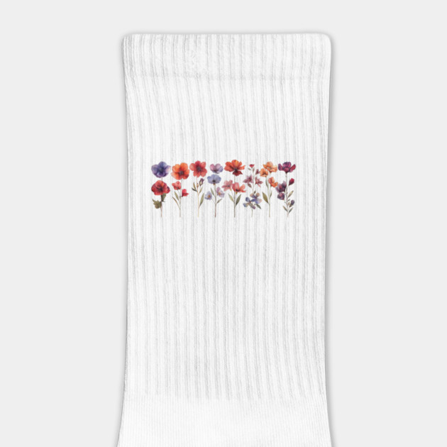 Dried Colorful Flowers by Vinokurio