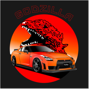 Nissan Skyline R35 Posters and Art