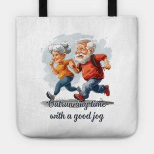Outrunning Time with a Good Jog Tote