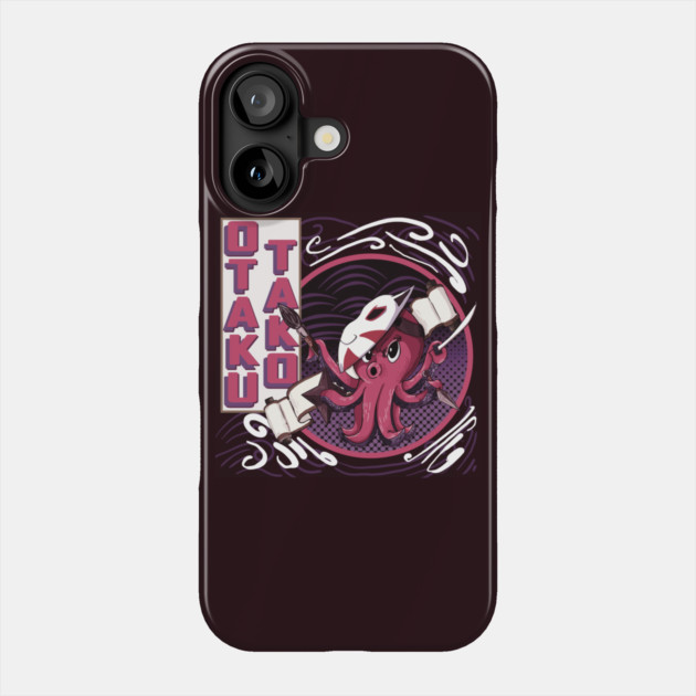 OTAKU TAKO Phone Case by droidmonkey