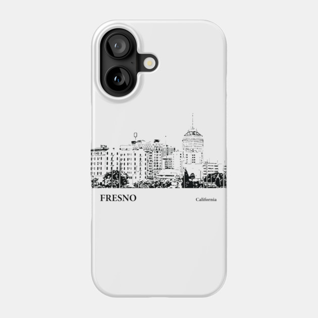 Fresno California Phone Case by Lakeric
