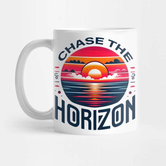 Chase the Horizon – Sunset Adventure Artwork by MakerMind8.2
