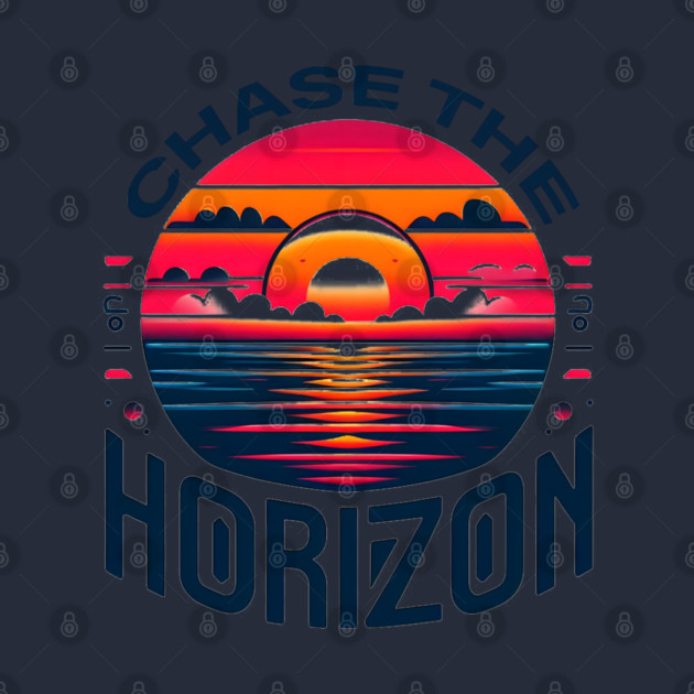 Chase the Horizon – Sunset Adventure Artwork by MakerMind8.2
