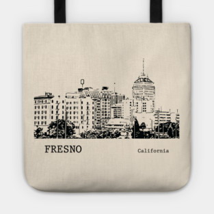 Fresno California Tote