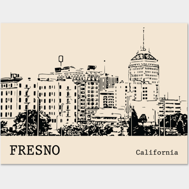 Fresno California Wall Art by Lakeric