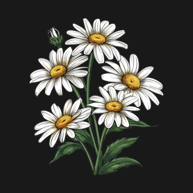 White Flowers by Vinokurio