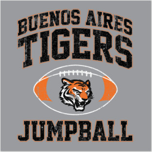 Buenos Aires Tigers Jump Ball Posters and Art