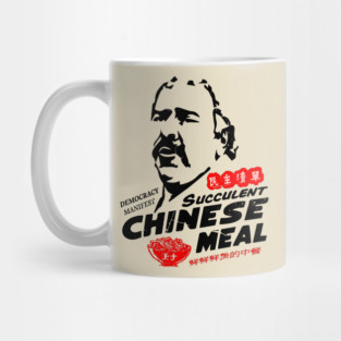 Democracy Manifest Succulent Chinese Meal Mug