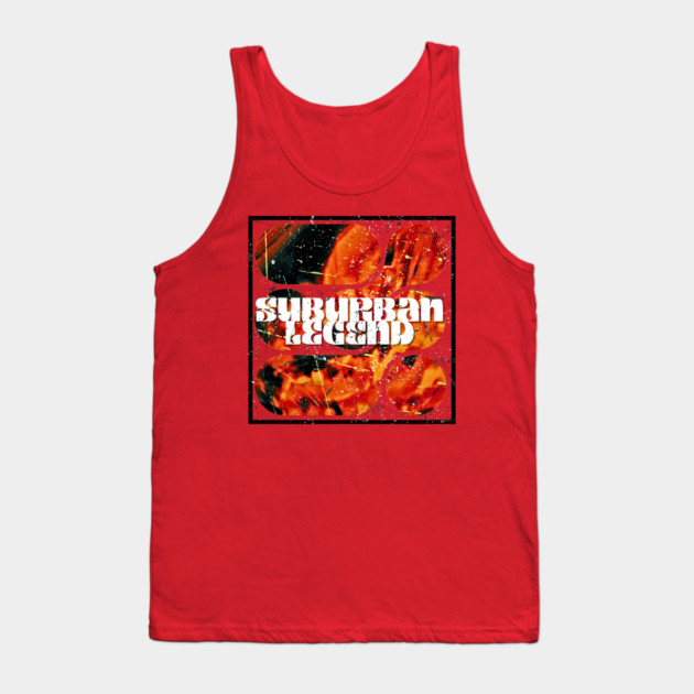 Suburban Legend Fire Tank Top by casualteesinc