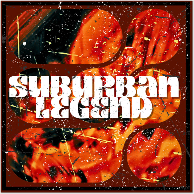 Suburban Legend Fire Wall Art by casualteesinc