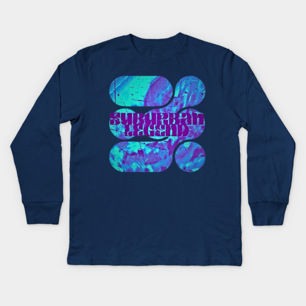 Suburban Legend Dive Kids Long Sleeve T-Shirt by casualteesinc