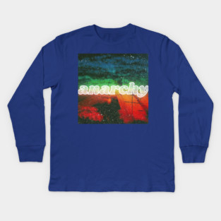 Anarchy Midwest Kids Long Sleeve T-Shirt