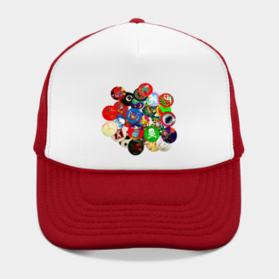 Pile of Pogs 90s Hat