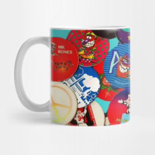 Pile of Pogs 90s Mug