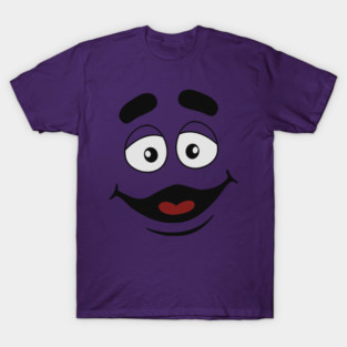 grimace mcdonalds Purple cartoon Meme T-Shirt
