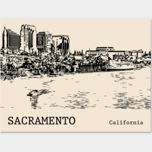 Sacramento California Posters and Art