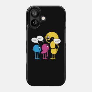 Wait What Funny Punctuation Phone Case