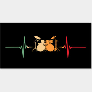 drums Posters and Art