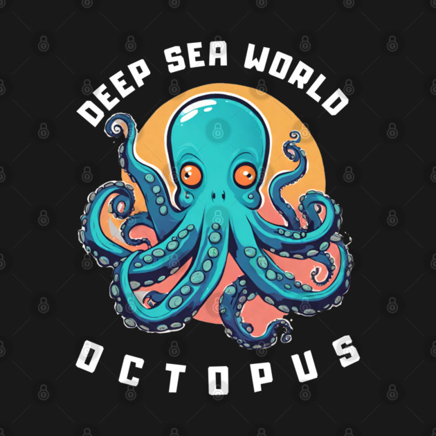 Deep sea world Octopus series 2 by Urbanprint