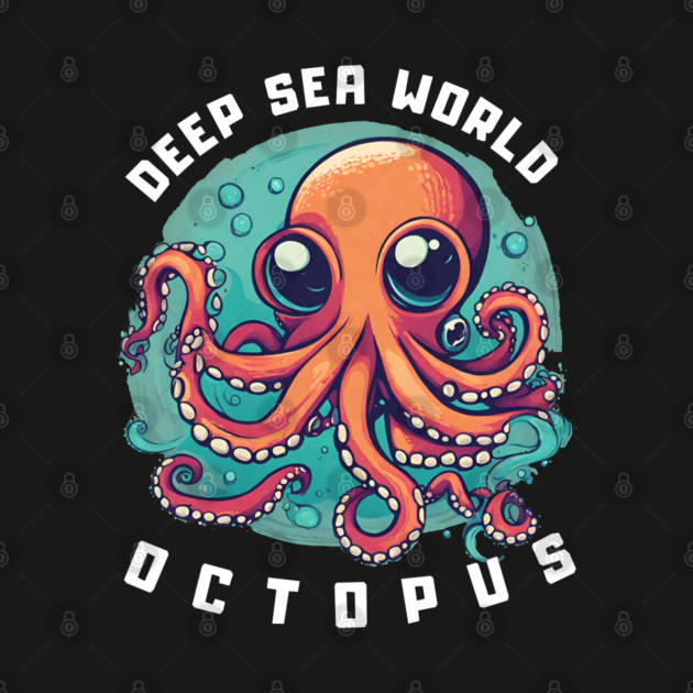 Deep sea world Octopus series 3 by Urbanprint