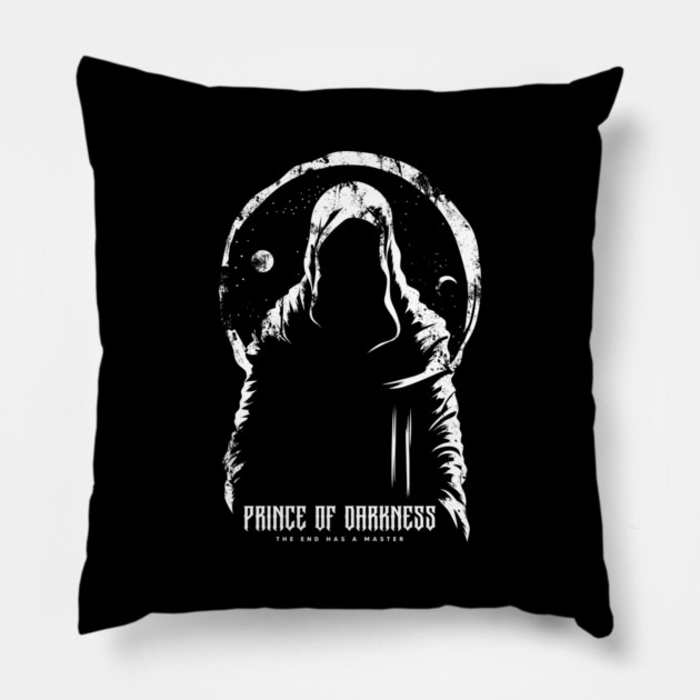 PRINCE OF DARKNESS Pillow by artslaves
