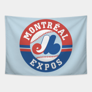 Retro Montreal Expos 1969 Tapestry