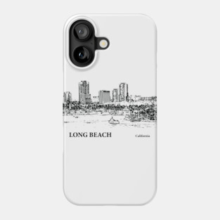 Long Beach California Phone Case