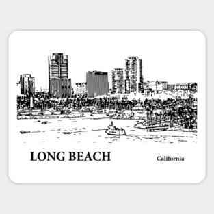 Long Beach California Sticker