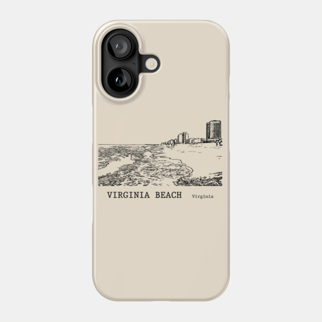 Virginia Beach Virginia Phone Case by Lakeric