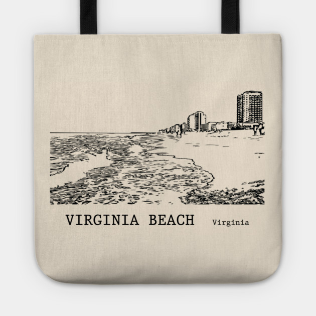 Virginia Beach Virginia Tote by Lakeric