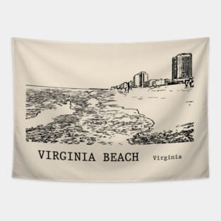 Virginia Beach Virginia Tapestry