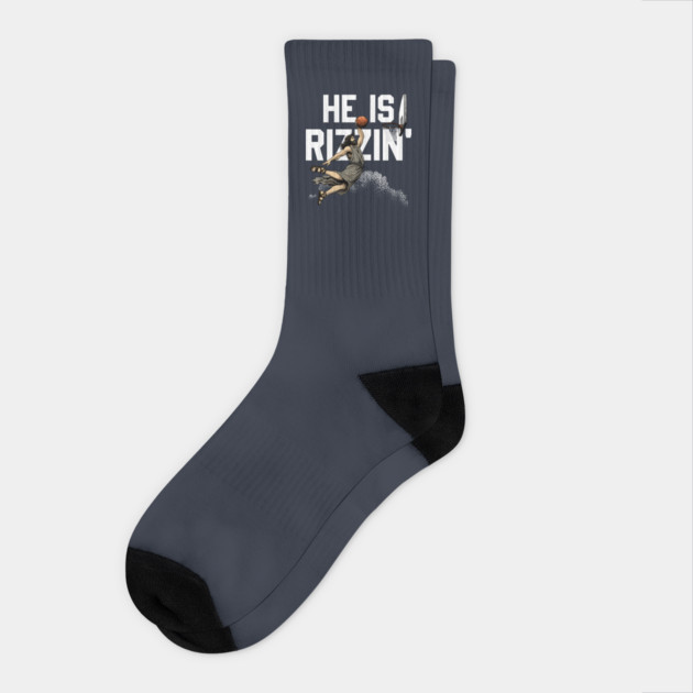 He Is Rizzin' Socks by GoshWow®