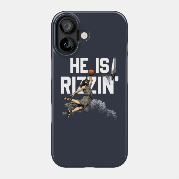 He Is Rizzin' Phone Case by GoshWow®