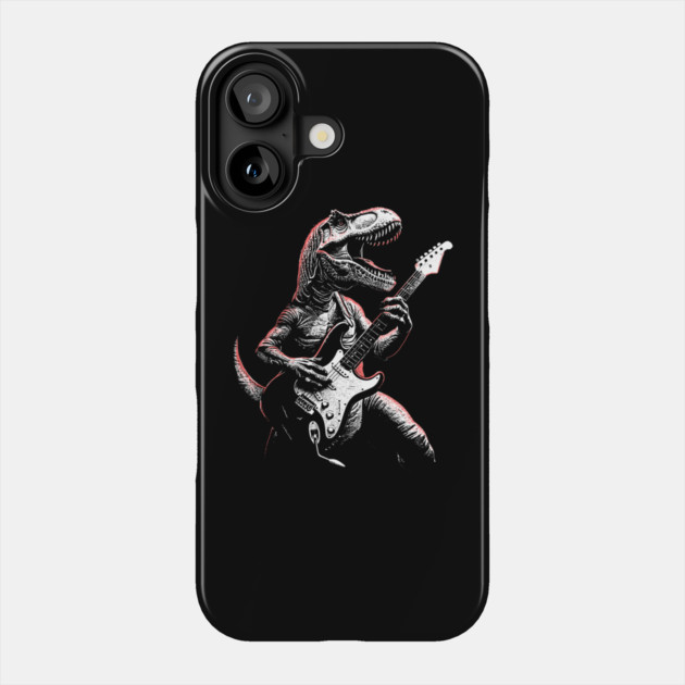 Tyranno-Rockstar Phone Case by GoshWow®