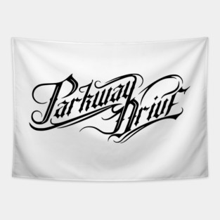 Parkway Drive Merch Parkway Drive Logo Tapestry