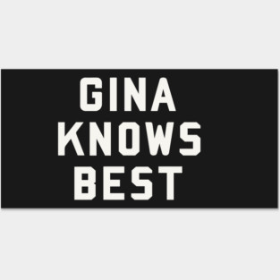 Brooklyn 99 Merch Brooklyn Nine Nine Gina Knows Best Posters and Art